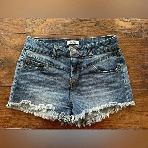 Mudd Jean Shorts- size 7 - Picture 1 of 3